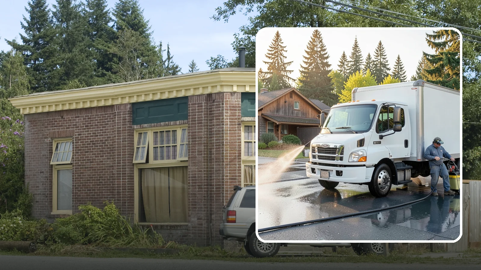 Fleet Washing in Hamilton, Skagit County, WA - We wash entire vehicle fleets on-site so your Washington company's trucks and vans stay road-ready and brand-presentable.