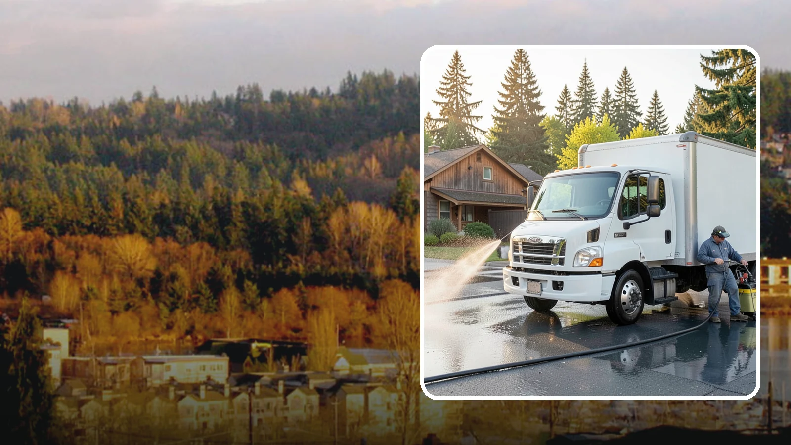 Fleet Washing in Kenmore, King County, WA - We wash entire vehicle fleets on-site so your Washington company's trucks and vans stay road-ready and brand-presentable.