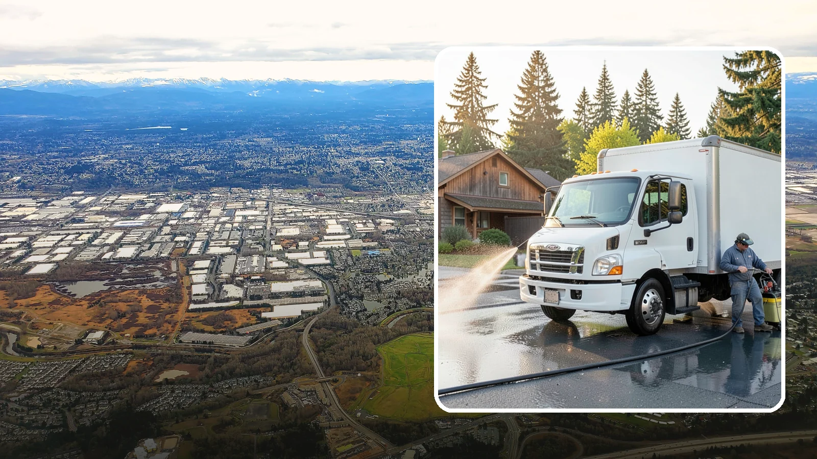Fleet Washing in Kent, King County, WA - We wash entire vehicle fleets on-site so your Washington company's trucks and vans stay road-ready and brand-presentable.