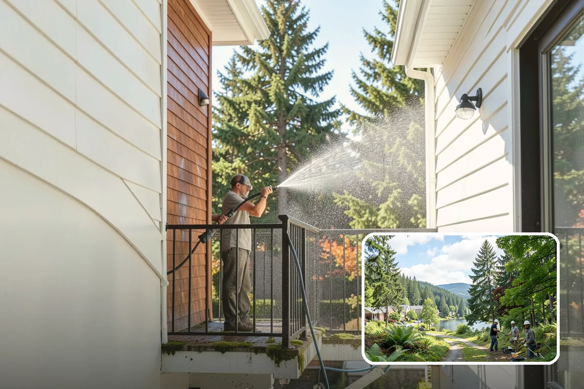 Fleet Washing in Lake Forest Park, King County, WA - Cleans the whole fleet on-site around your schedule