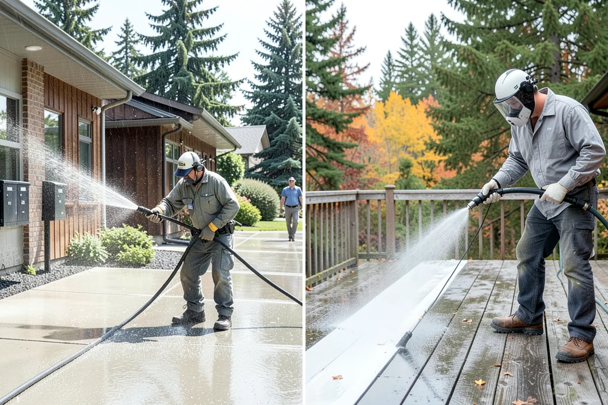 Fleet Washing in Lyman, Skagit County, WA - Stage vehicles and confirm the wash schedule