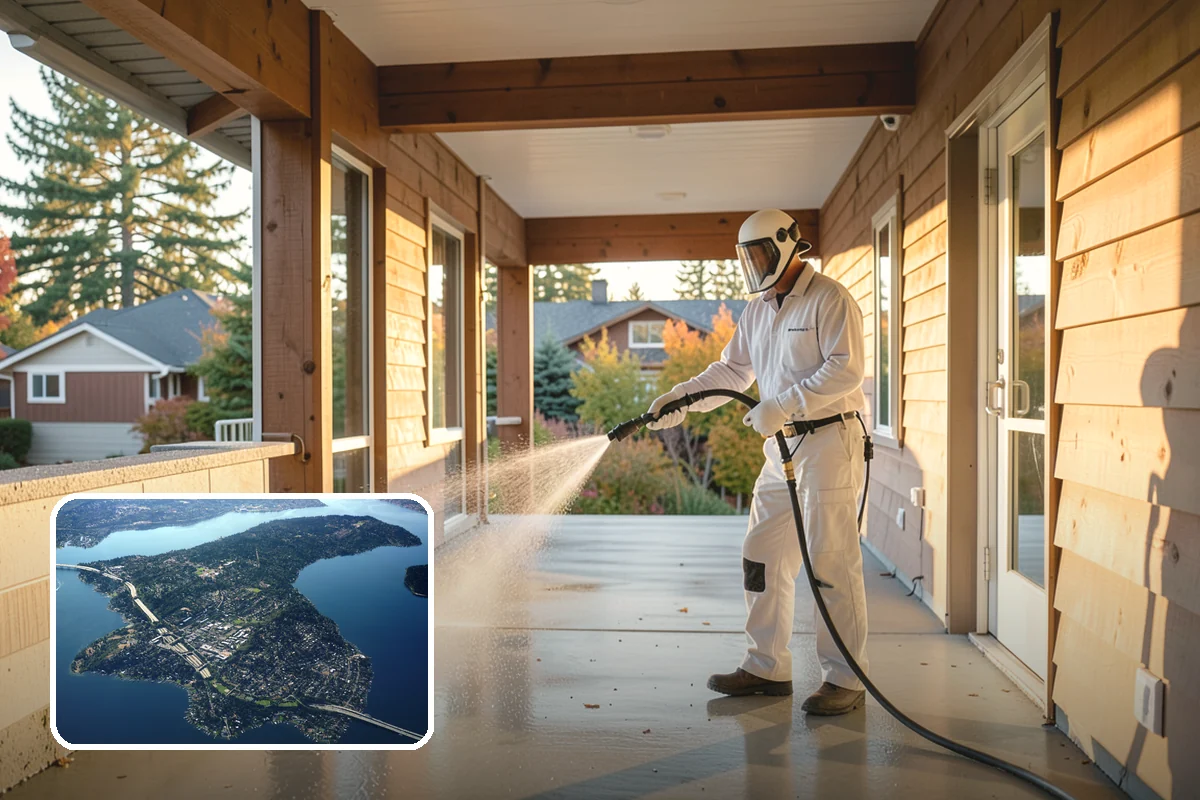 Fleet Washing in Mercer Island, King County, WA - Cleans the whole fleet on-site around your schedule