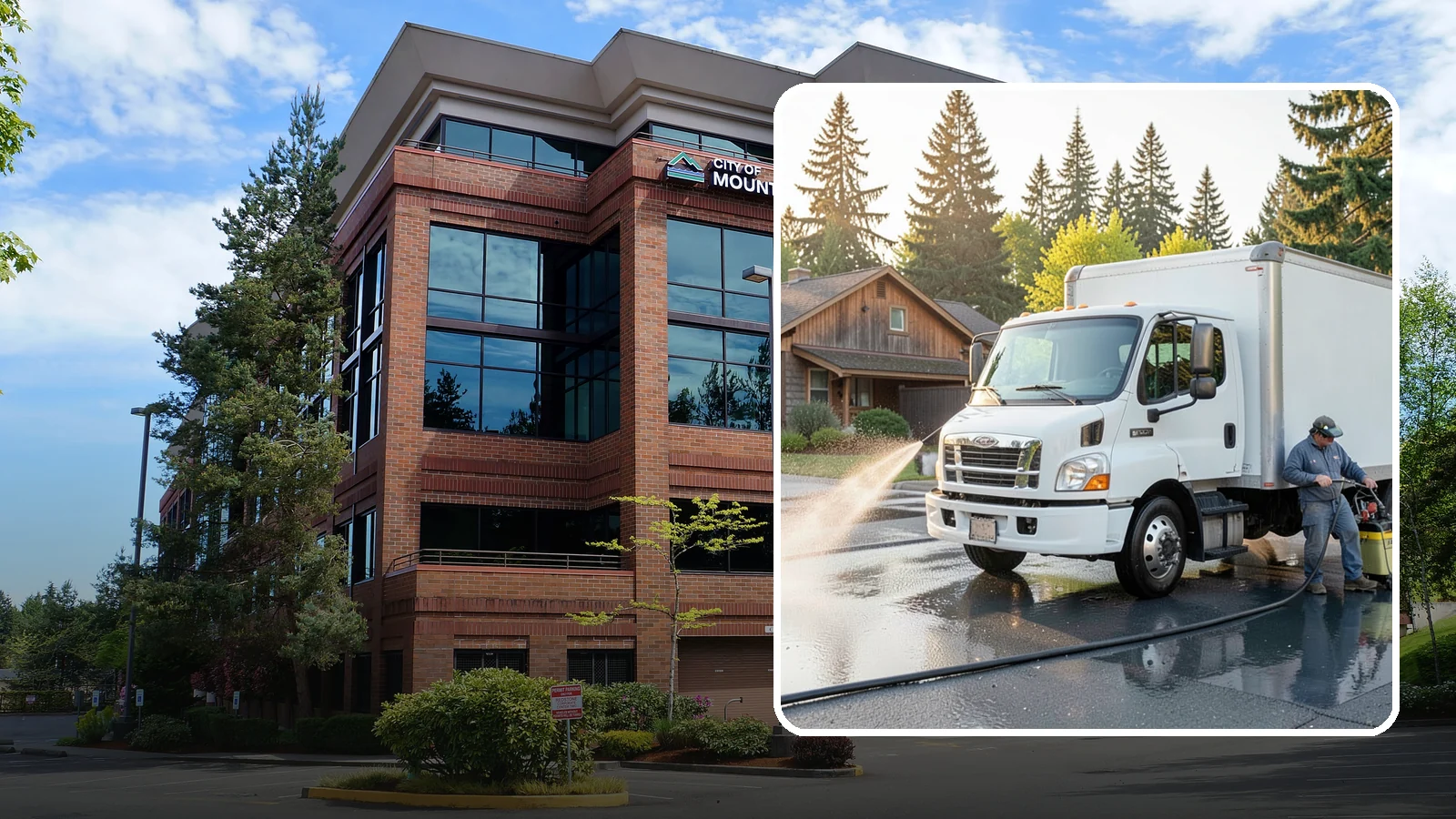 Fleet Washing in Mountlake Terrace, Snohomish County, WA - We wash entire vehicle fleets on-site so your Washington company's trucks and vans stay road-ready and brand-presentable.