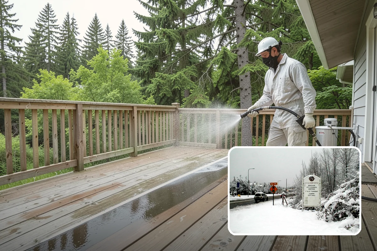 Fleet Washing in Newcastle, King County, WA - Cleans the whole fleet on-site around your schedule