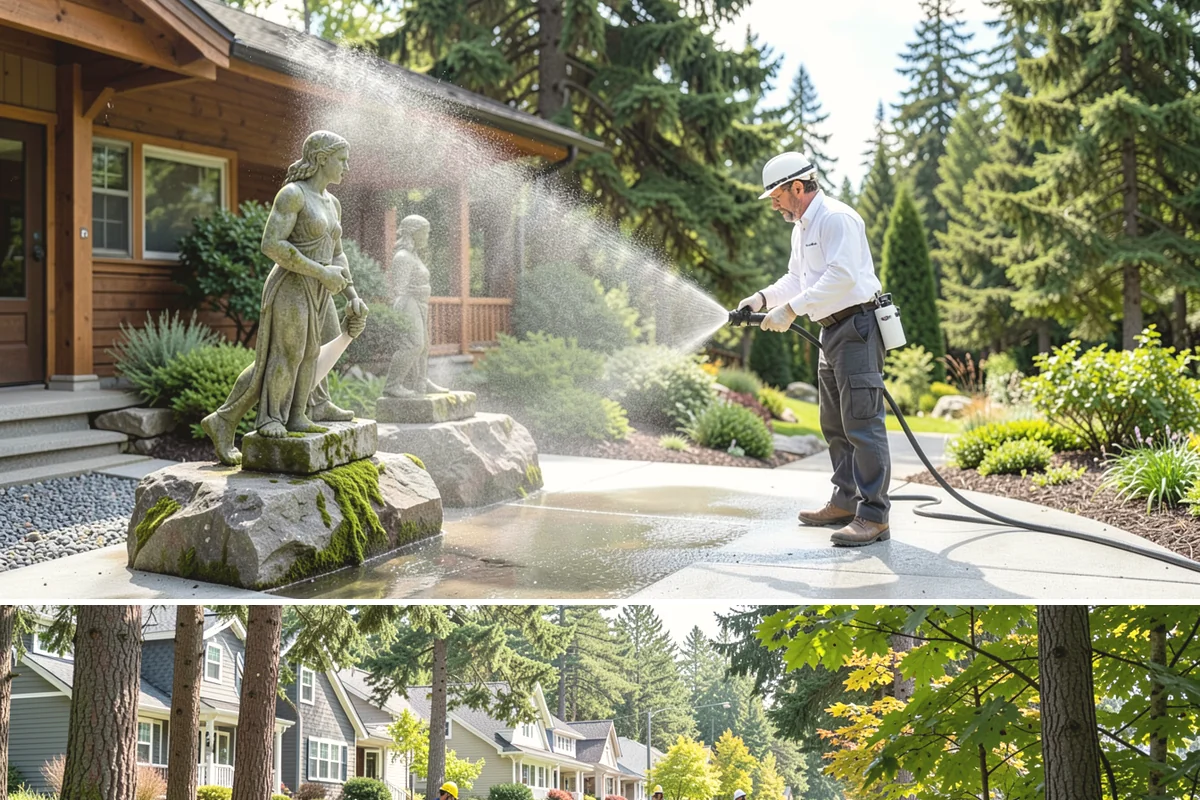 Fleet Washing in Normandy Park, King County, WA - Winter's road spray makes regular washes especially valuable, though a year-round schedule keeps branding consistent.
