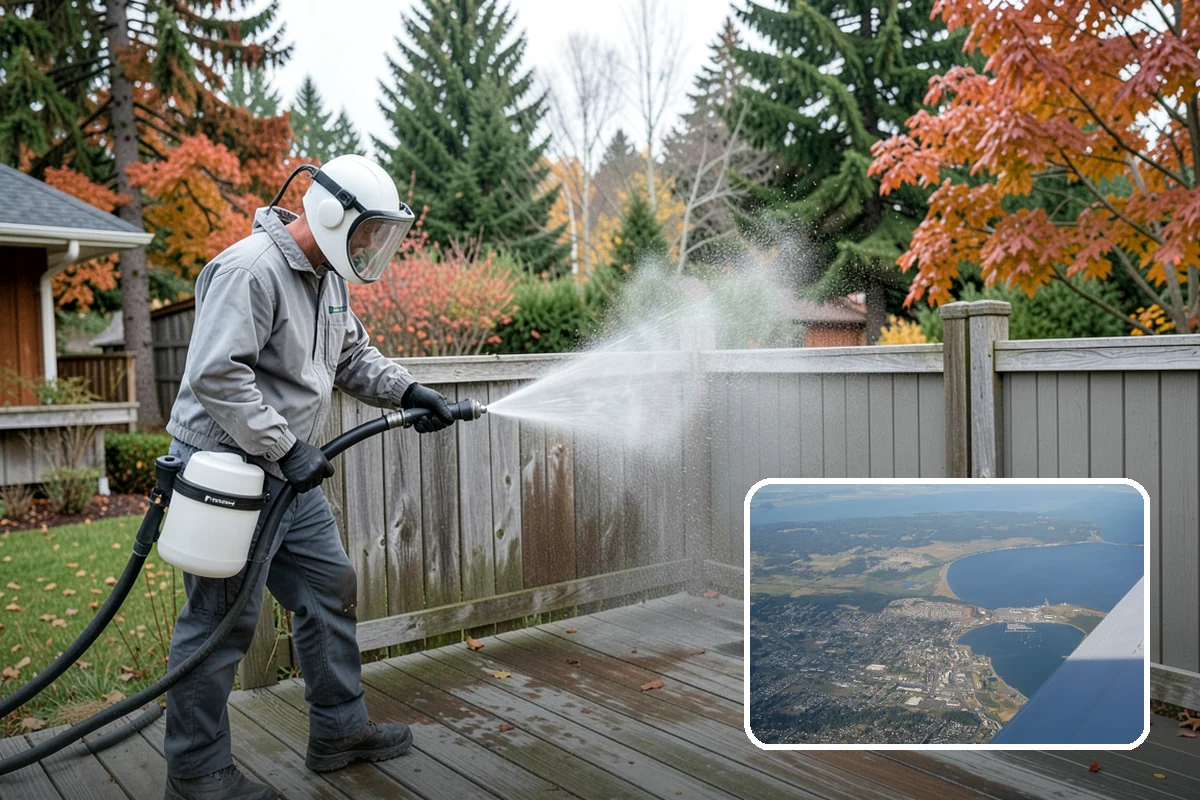 Fleet Washing in Oak Harbor, Island County, WA - Cleans the whole fleet on-site around your schedule