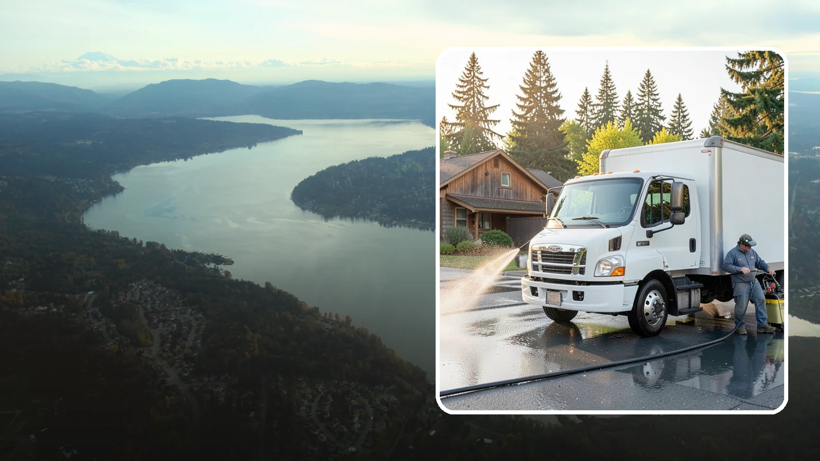 Fleet Washing in Sammamish, King County, WA - We wash entire vehicle fleets on-site so your Washington company's trucks and vans stay road-ready and brand-presentable.