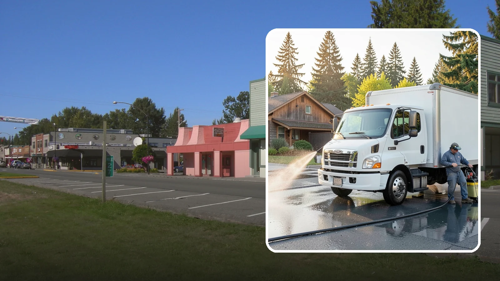 Fleet Washing in Snoqualmie, King County, WA - We wash entire vehicle fleets on-site so your Washington company's trucks and vans stay road-ready and brand-presentable.