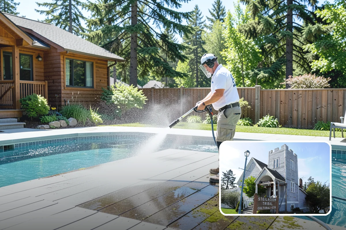 Fleet Washing in Steilacoom, Pierce County, WA - Cleans the whole fleet on-site around your schedule