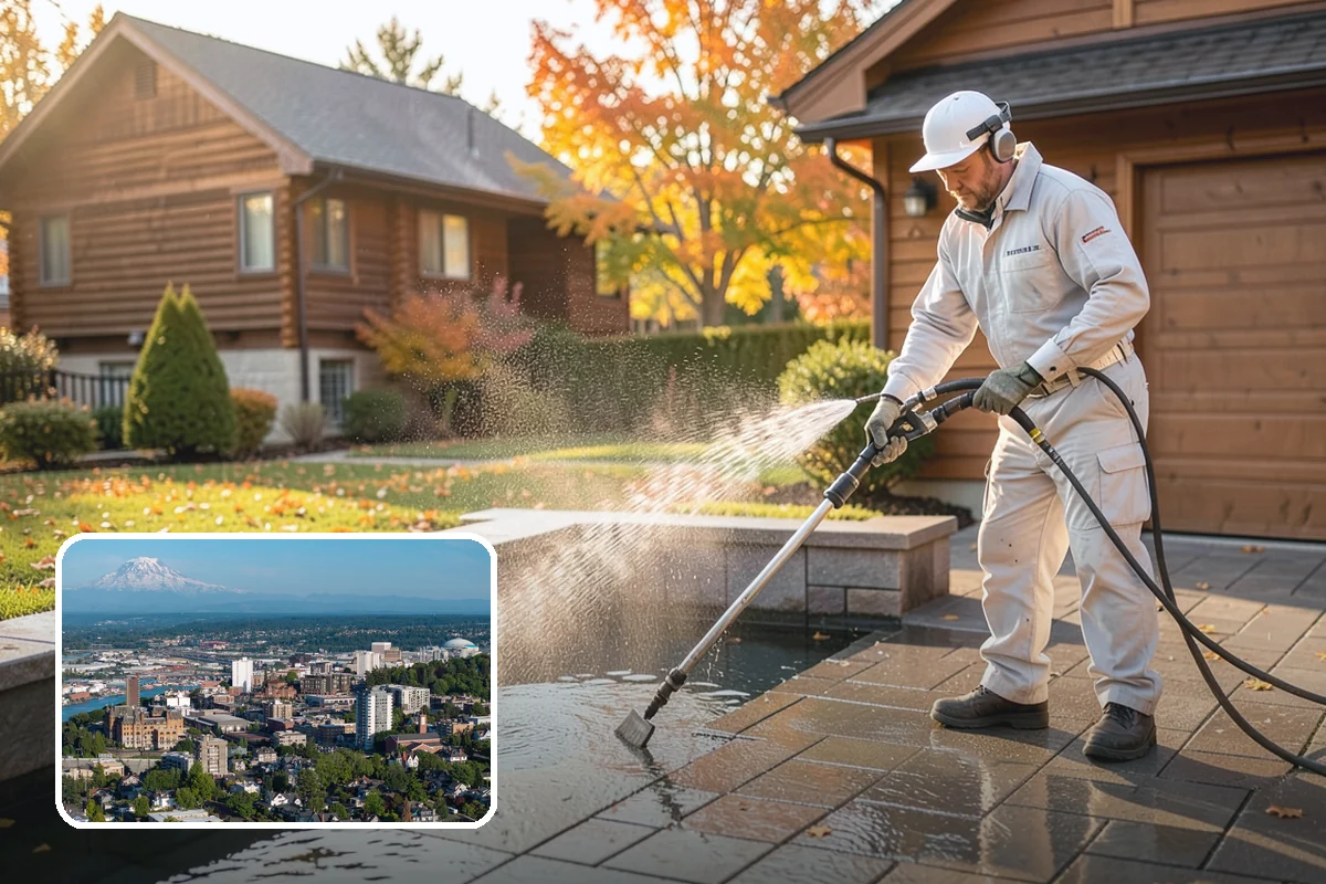 Fleet Washing in Tacoma, Pierce County, WA - Cleans the whole fleet on-site around your schedule