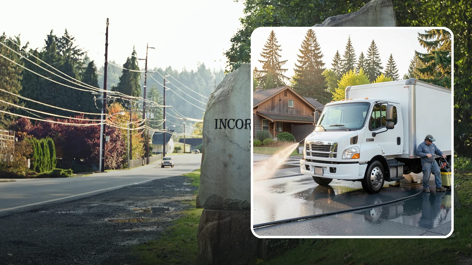 Fleet Washing in Wilkeson, Pierce County, WA - We wash entire vehicle fleets on-site so your Washington company's trucks and vans stay road-ready and brand-presentable.