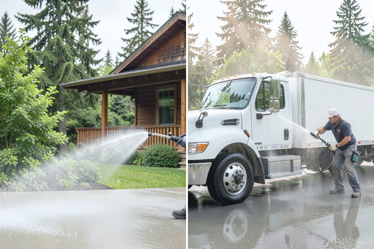 Fleet Washing in Woodinville, King County, WA - Stage vehicles and confirm the wash schedule