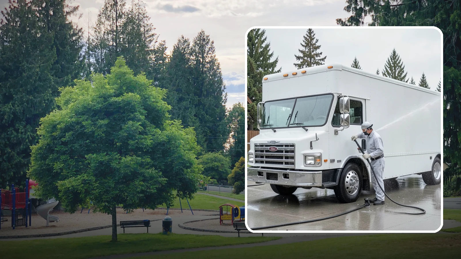 Food Truck Cleaning in Bonney Lake, Pierce County, WA - We clean food truck exteriors and service areas to meet the hygiene standards Washington health inspectors and customers expect.