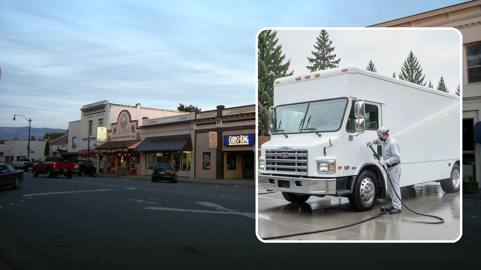 Food Truck Cleaning in Burlington, Skagit County, WA - We clean food truck exteriors and service areas to meet the hygiene standards Washington health inspectors and customers expect.