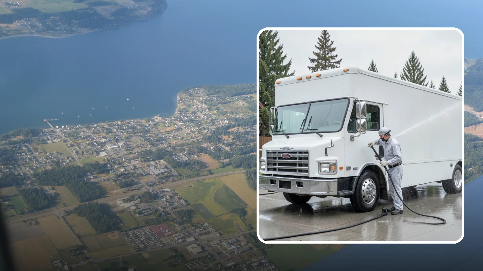 Food Truck Cleaning in Coupeville, Island County, WA - We clean food truck exteriors and service areas to meet the hygiene standards Washington health inspectors and customers expect.
