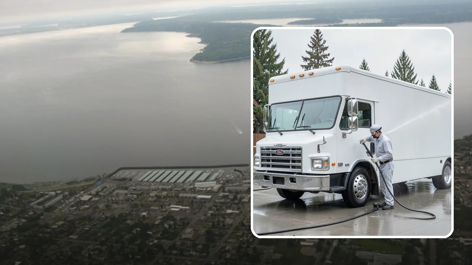Food Truck Cleaning in Des Moines, King County, WA - We clean food truck exteriors and service areas to meet the hygiene standards Washington health inspectors and customers expect.