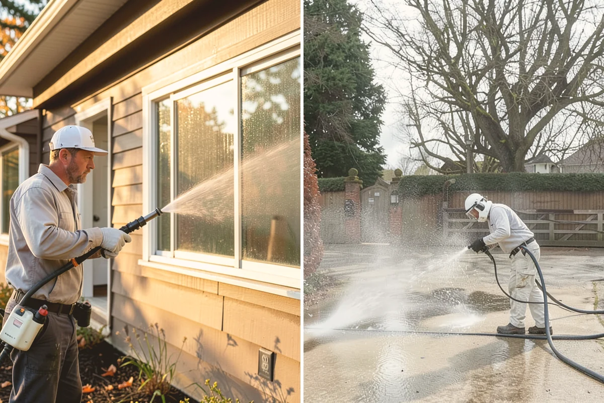 Food Truck Cleaning in Eatonville, Pierce County, WA - Cover vents and prep openings before cleaning