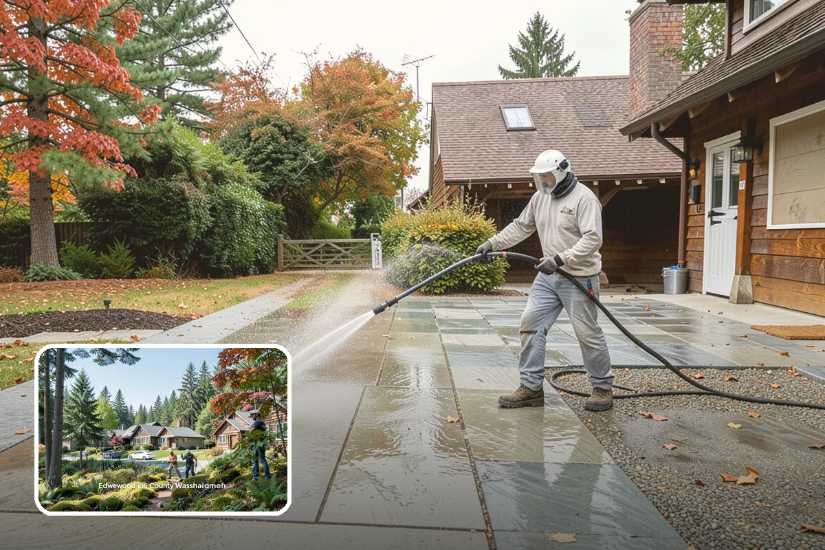 Food Truck Cleaning in Edgewood, Pierce County, WA - Degreases the service window and cooking-side panels