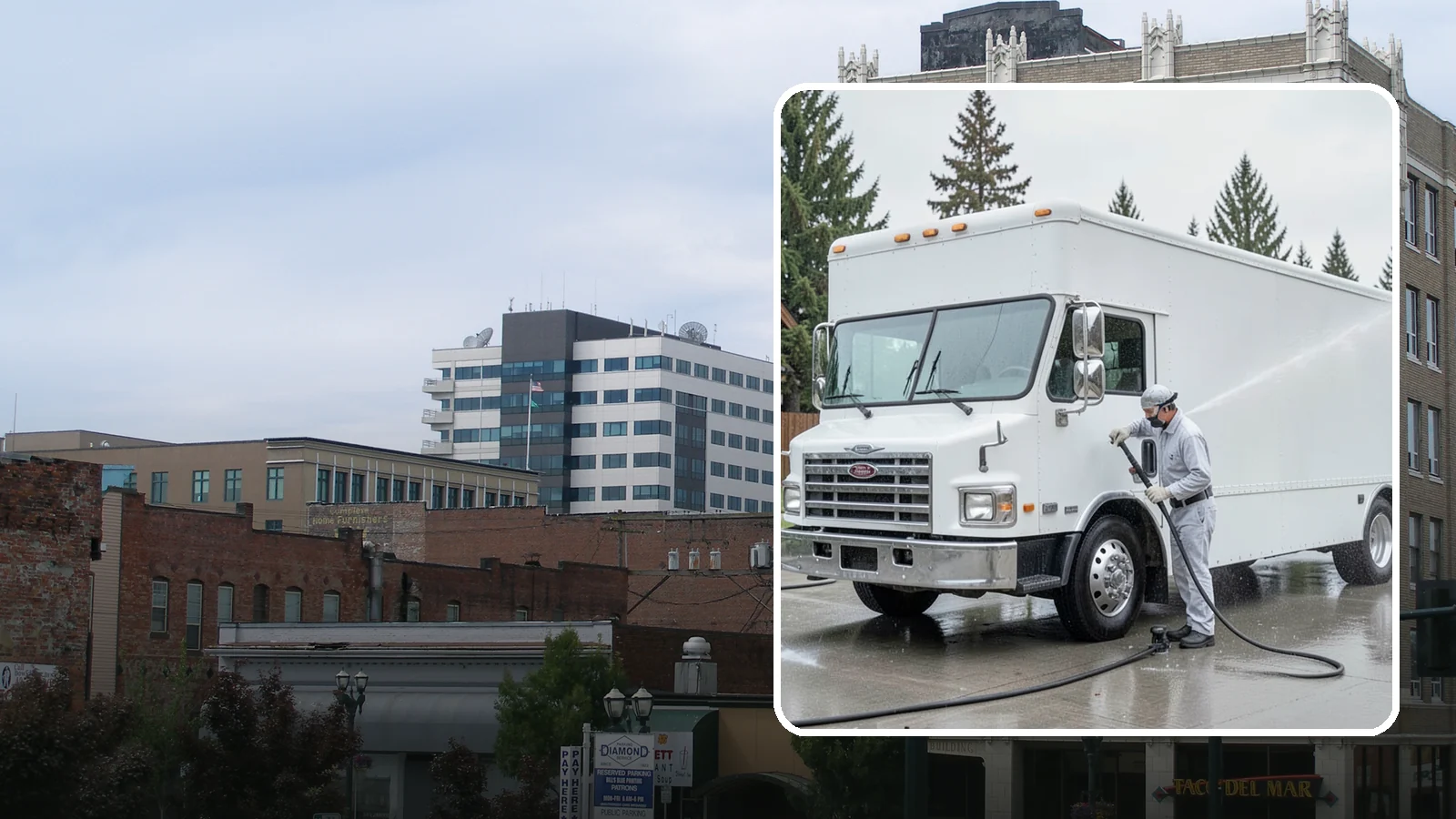 Food Truck Cleaning in Everett, Snohomish County, WA - We clean food truck exteriors and service areas to meet the hygiene standards Washington health inspectors and customers expect.