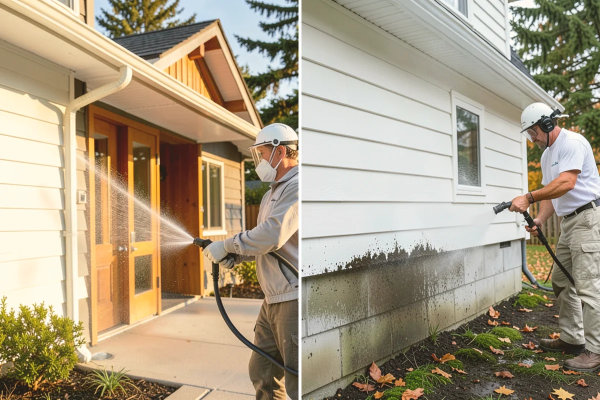 Food Truck Cleaning in Fife, Pierce County, WA - Cover vents and prep openings before cleaning