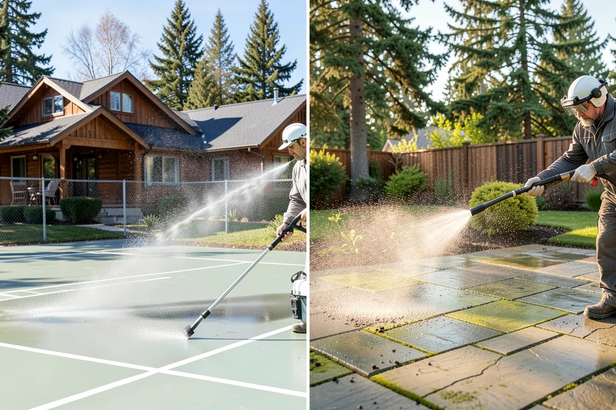 Food Truck Cleaning in Gig Harbor, Pierce County, WA - Cover vents and prep openings before cleaning