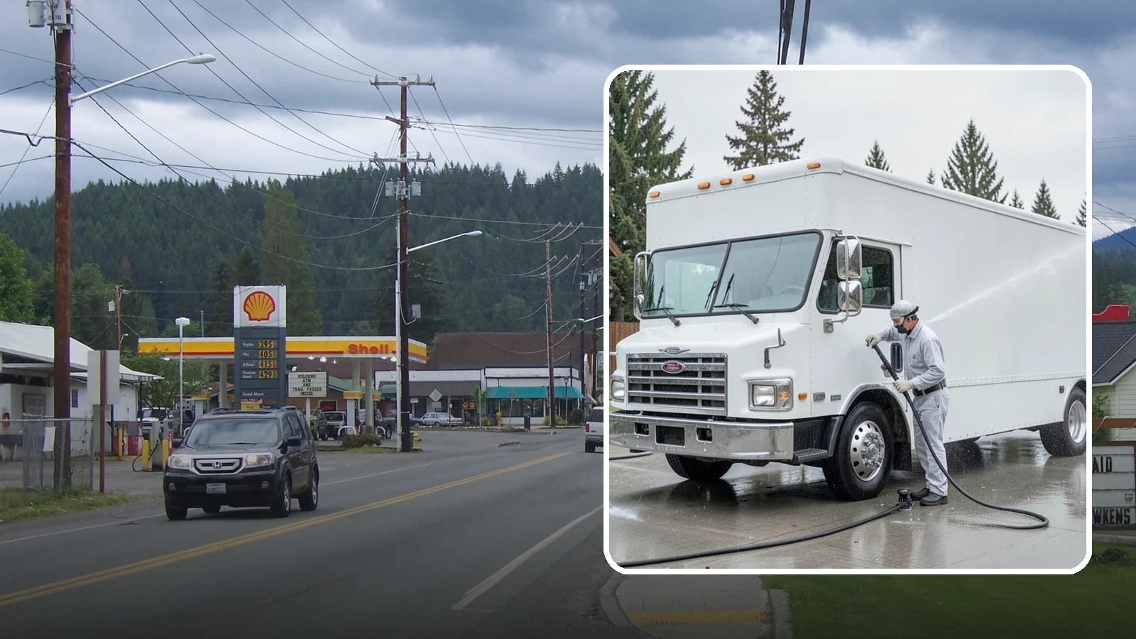 Food Truck Cleaning in Granite Falls, Snohomish County, WA - We clean food truck exteriors and service areas to meet the hygiene standards Washington health inspectors and customers expect.