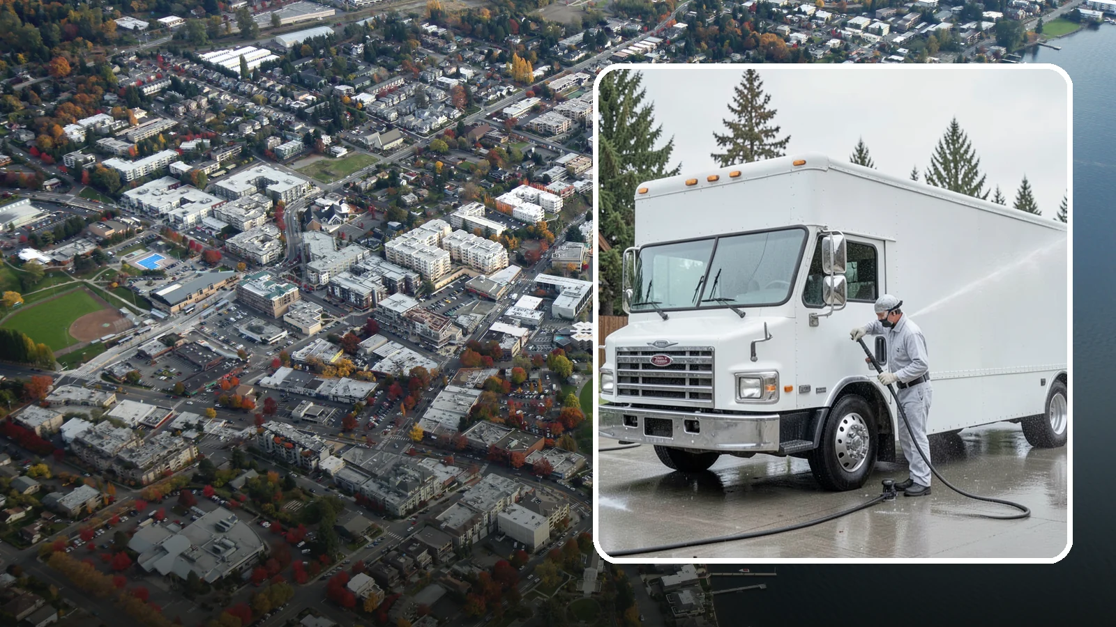 Food Truck Cleaning in Kirkland, King County, WA - We clean food truck exteriors and service areas to meet the hygiene standards Washington health inspectors and customers expect.