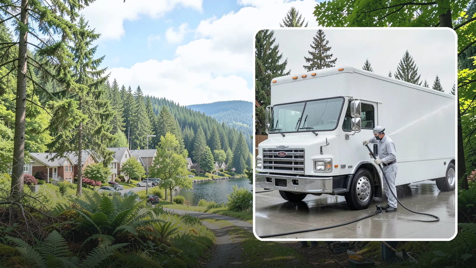 Food Truck Cleaning in Lake Forest Park, King County, WA - We clean food truck exteriors and service areas to meet the hygiene standards Washington health inspectors and customers expect.