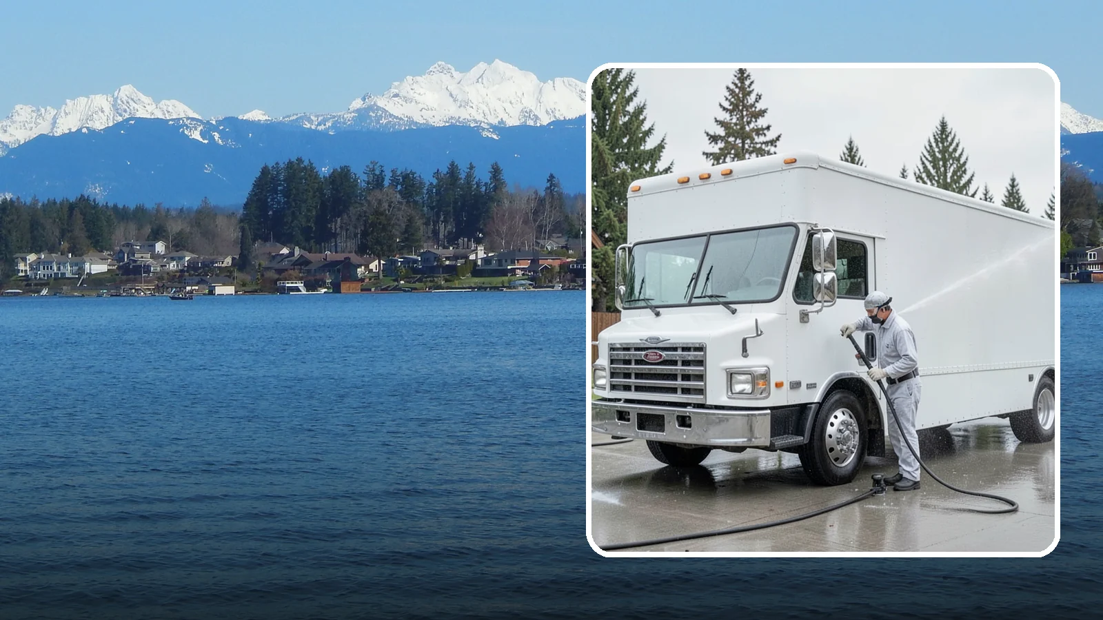 Food Truck Cleaning in Lake Stevens, Snohomish County, WA - We clean food truck exteriors and service areas to meet the hygiene standards Washington health inspectors and customers expect.