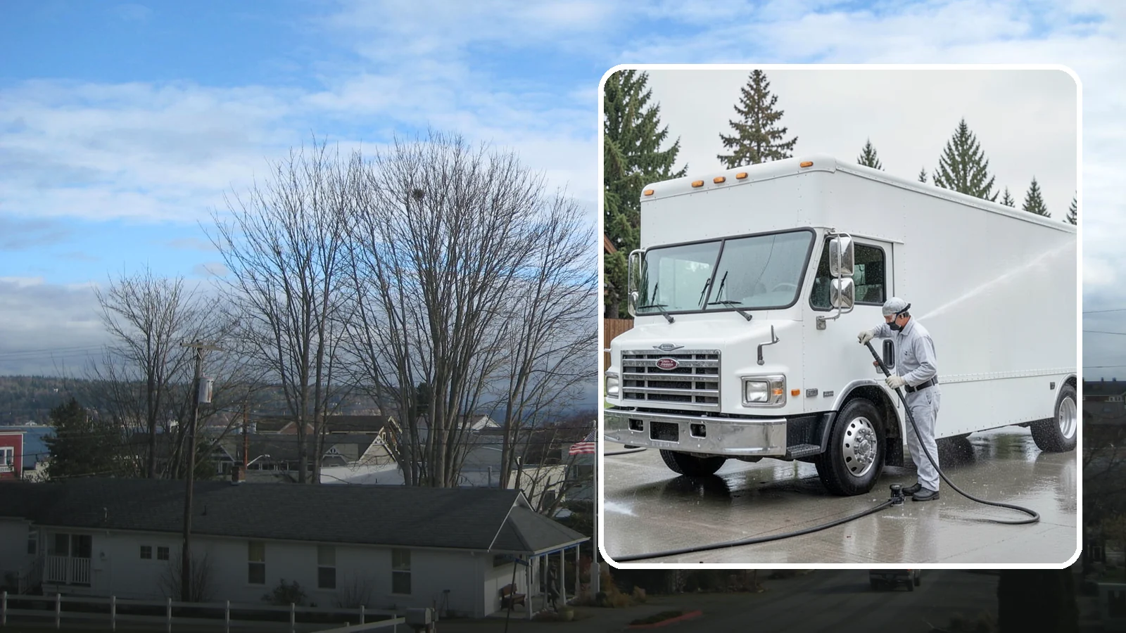 Food Truck Cleaning in Langley, Island County, WA - We clean food truck exteriors and service areas to meet the hygiene standards Washington health inspectors and customers expect.