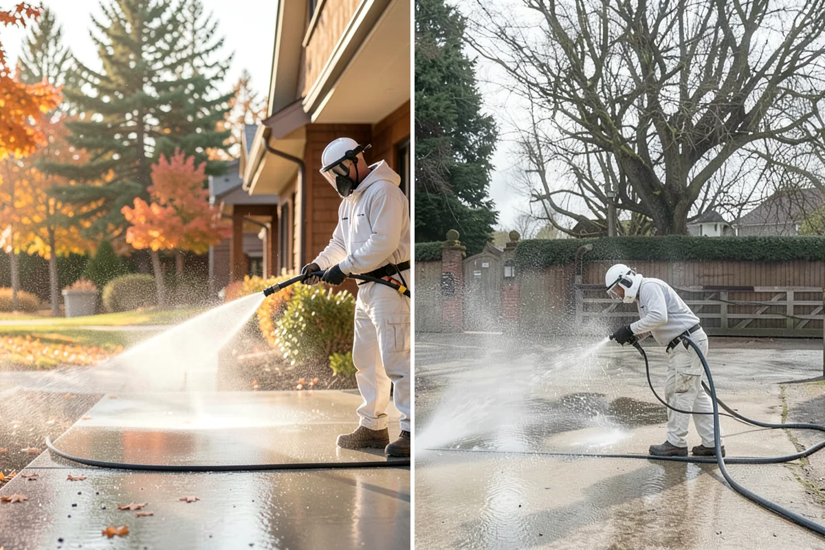 Food Truck Cleaning in Lyman, Skagit County, WA - Cover vents and prep openings before cleaning