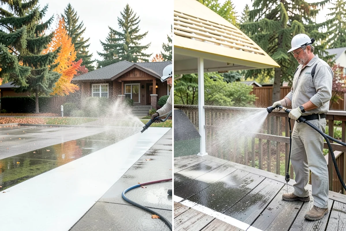 Food Truck Cleaning in Maple Valley, King County, WA - Cover vents and prep openings before cleaning