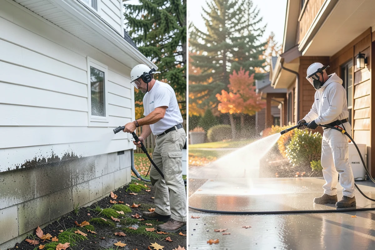 Food Truck Cleaning in Marysville, Snohomish County, WA - Cover vents and prep openings before cleaning