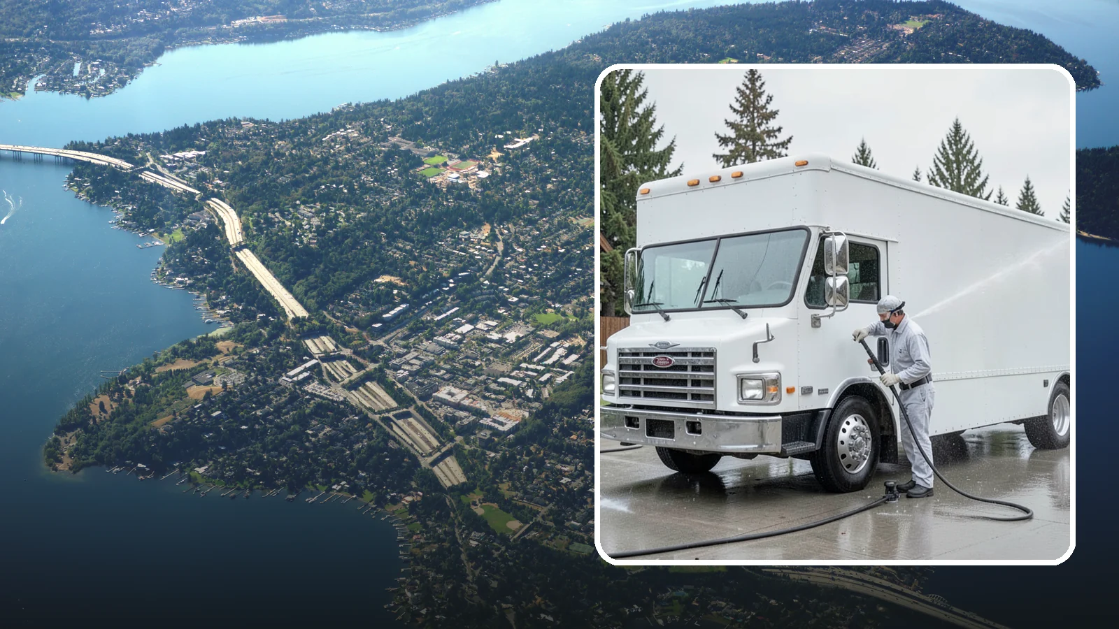 Food Truck Cleaning in Mercer Island, King County, WA - We clean food truck exteriors and service areas to meet the hygiene standards Washington health inspectors and customers expect.