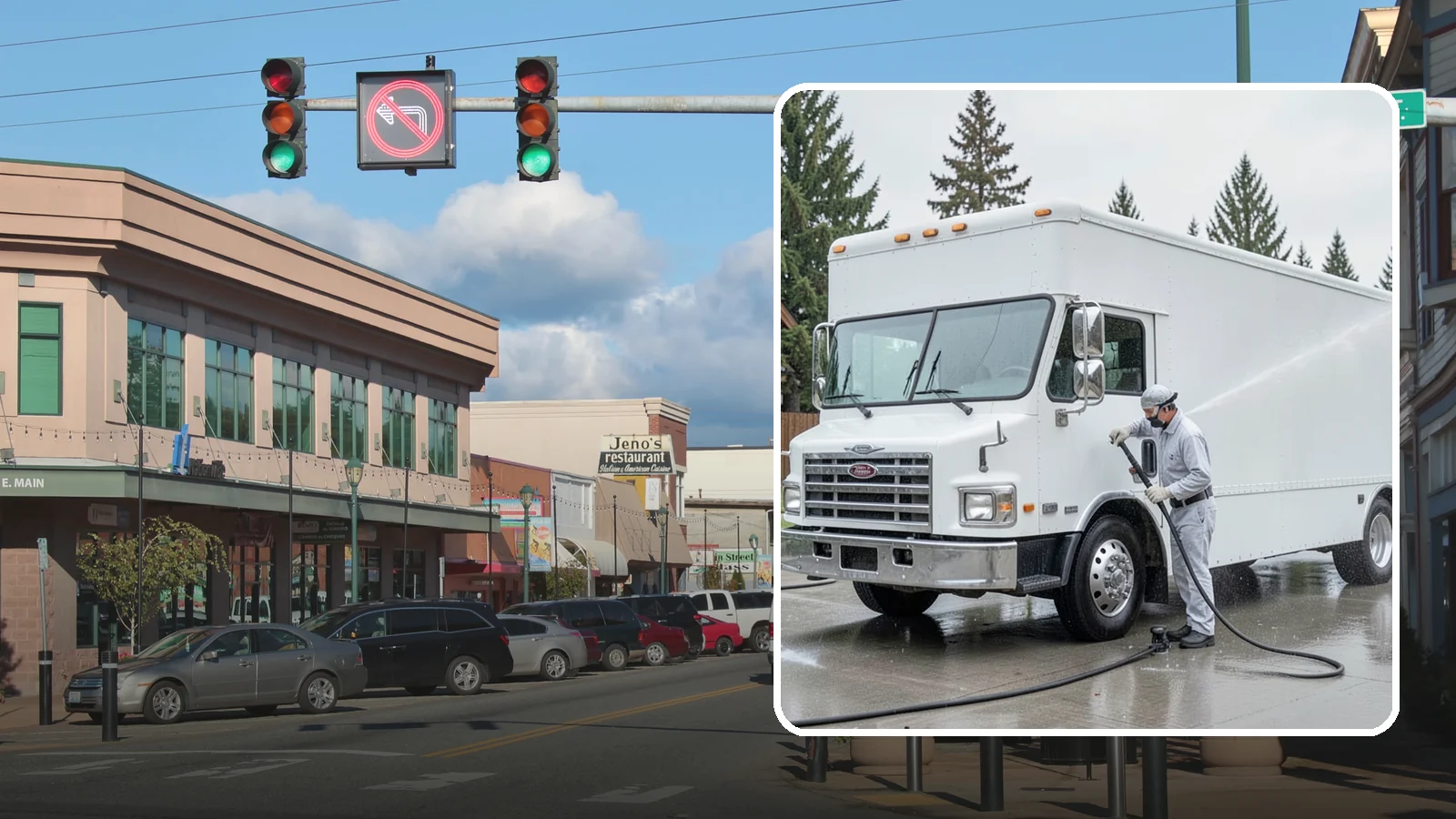 Food Truck Cleaning in Monroe, Snohomish County, WA - We clean food truck exteriors and service areas to meet the hygiene standards Washington health inspectors and customers expect.