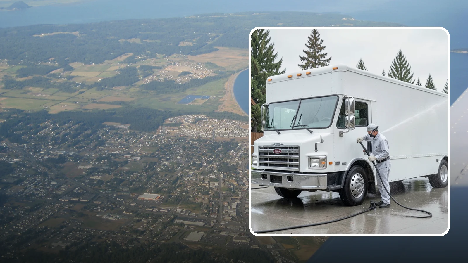 Food Truck Cleaning in Oak Harbor, Island County, WA - We clean food truck exteriors and service areas to meet the hygiene standards Washington health inspectors and customers expect.