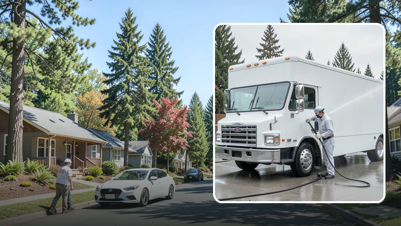 Food Truck Cleaning in Orting, Pierce County, WA - We clean food truck exteriors and service areas to meet the hygiene standards Washington health inspectors and customers expect.