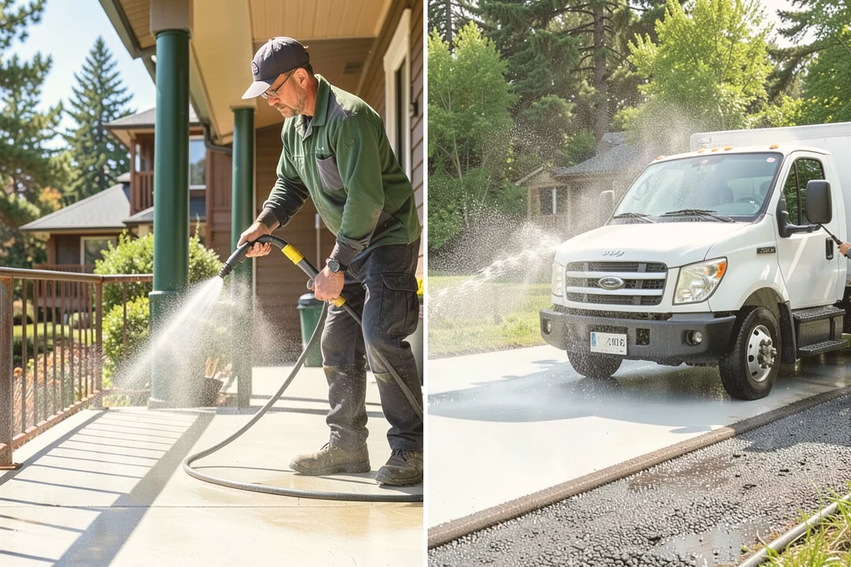 Food Truck Cleaning in Orting, Pierce County, WA - Cover vents and prep openings before cleaning