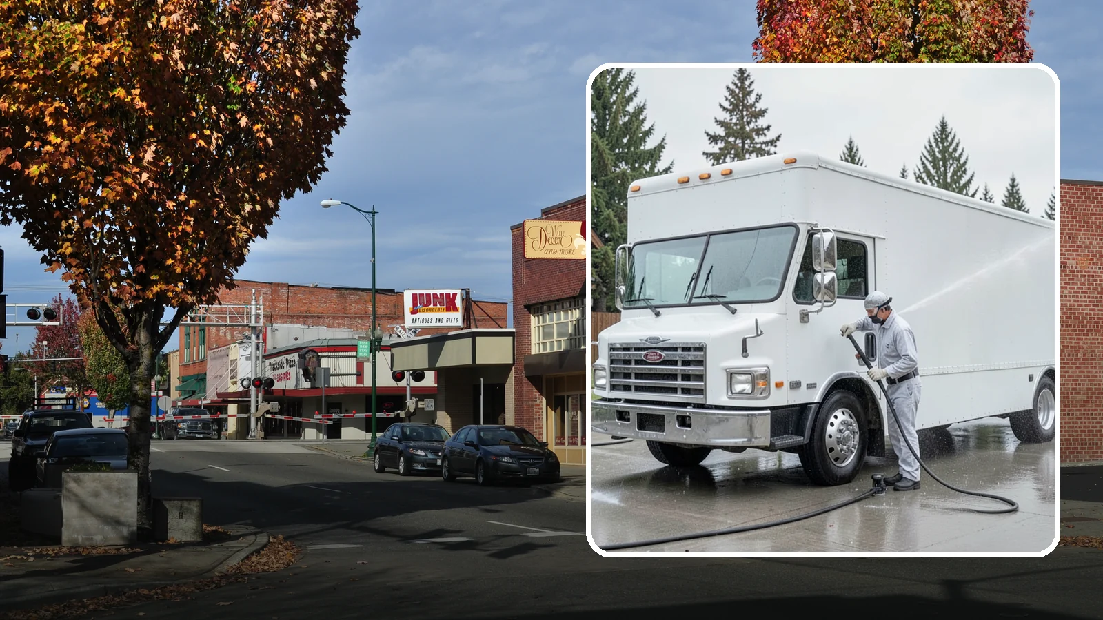 Food Truck Cleaning in Puyallup, Pierce County, WA - We clean food truck exteriors and service areas to meet the hygiene standards Washington health inspectors and customers expect.