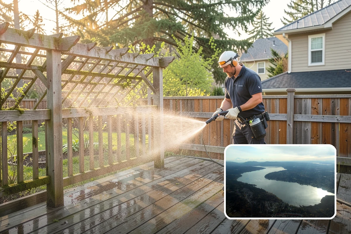 Food Truck Cleaning in Sammamish, King County, WA - Degreases the service window and cooking-side panels