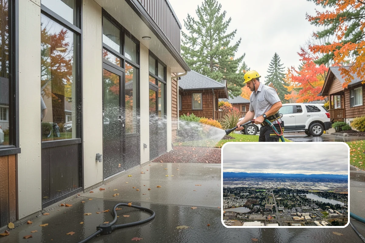 Food Truck Cleaning in SeaTac, King County, WA - Degreases the service window and cooking-side panels