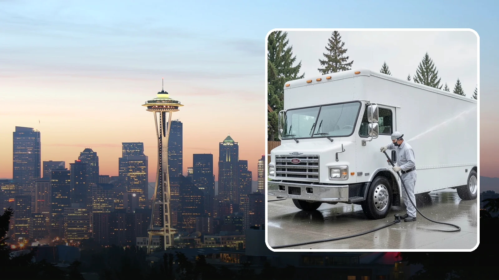 Food Truck Cleaning in Seattle, King County, WA - We clean food truck exteriors and service areas to meet the hygiene standards Washington health inspectors and customers expect.