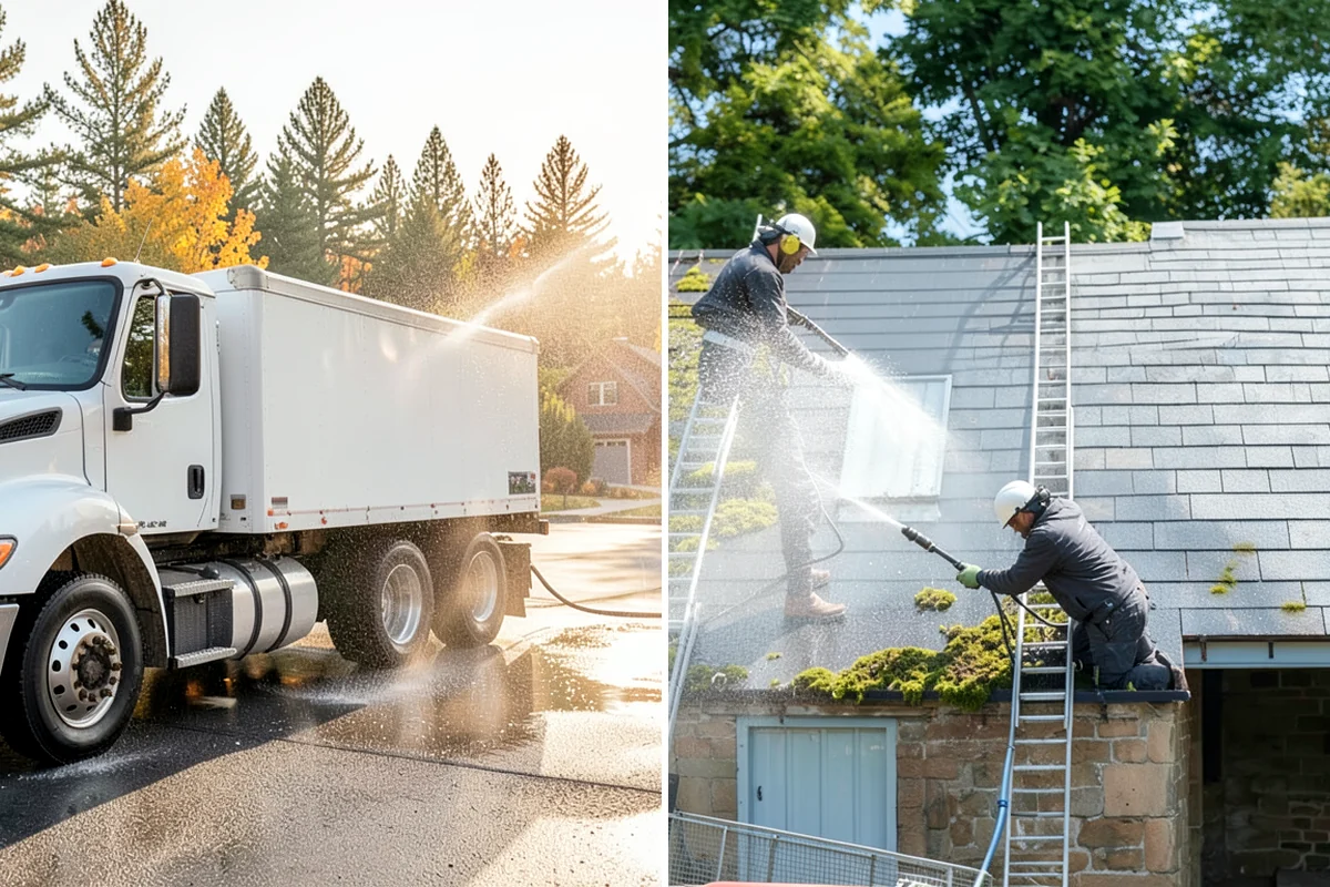 Food Truck Cleaning in Seattle, King County, WA - Cover vents and prep openings before cleaning