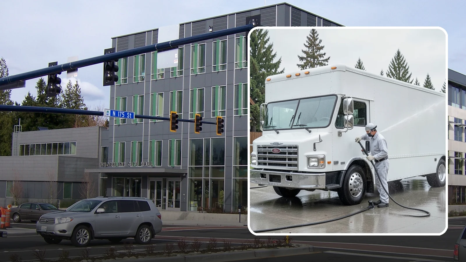 Food Truck Cleaning in Shoreline, King County, WA - We clean food truck exteriors and service areas to meet the hygiene standards Washington health inspectors and customers expect.