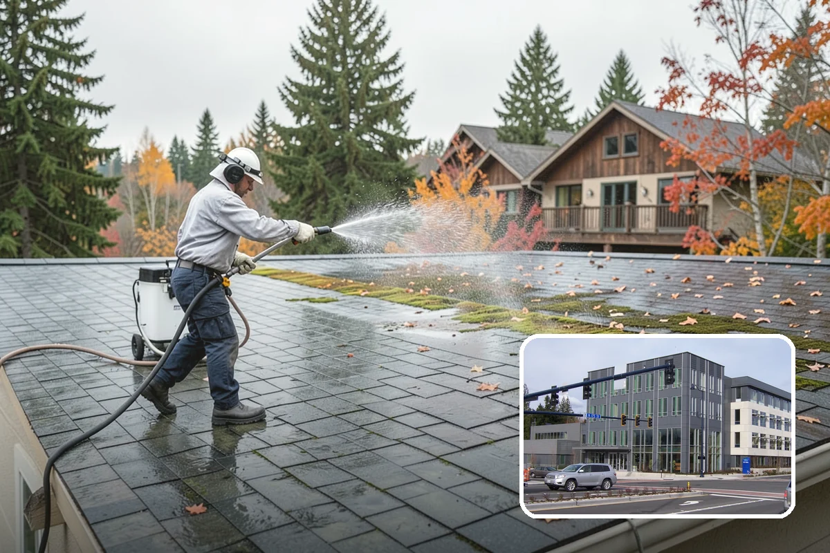Food Truck Cleaning in Shoreline, King County, WA - Degreases the service window and cooking-side panels