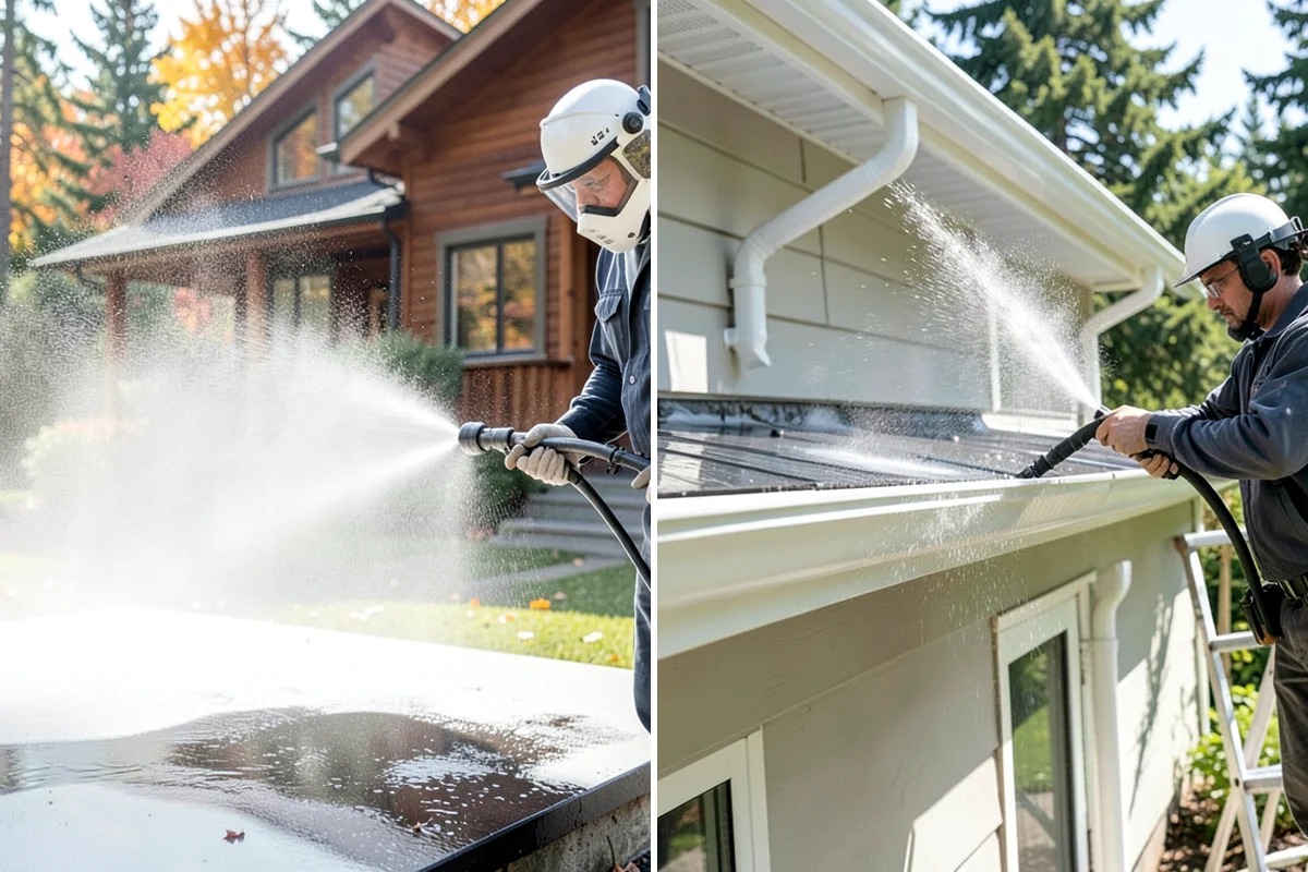 Food Truck Cleaning in Shoreline, King County, WA - Cover vents and prep openings before cleaning