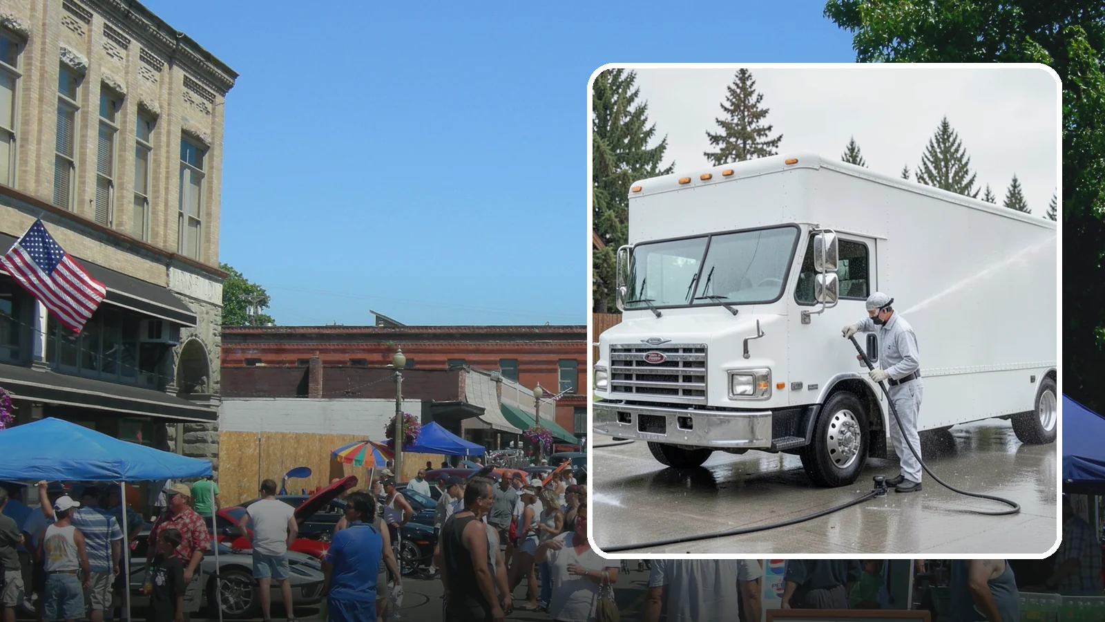 Food Truck Cleaning in Snohomish, Snohomish County, WA - We clean food truck exteriors and service areas to meet the hygiene standards Washington health inspectors and customers expect.