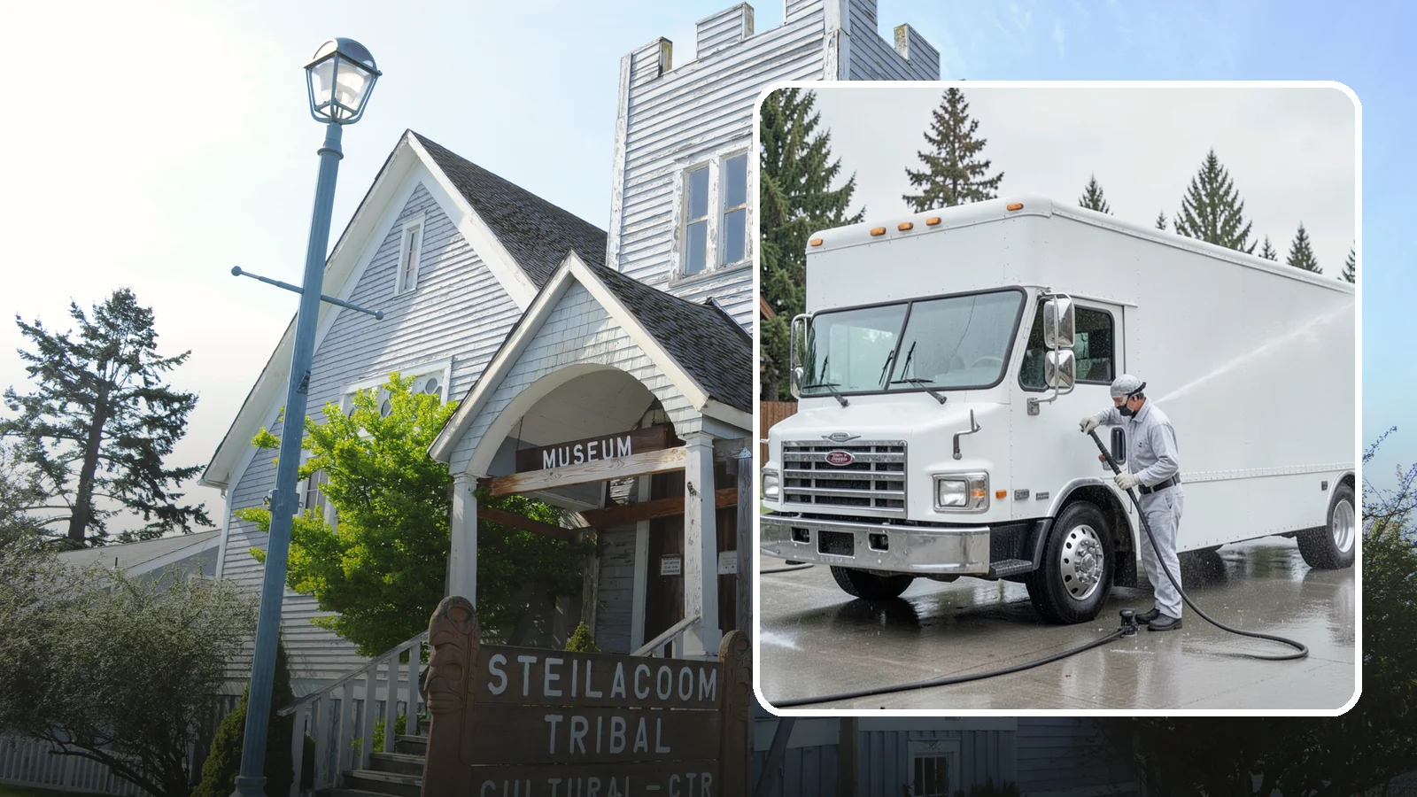 Food Truck Cleaning in Steilacoom, Pierce County, WA - We clean food truck exteriors and service areas to meet the hygiene standards Washington health inspectors and customers expect.