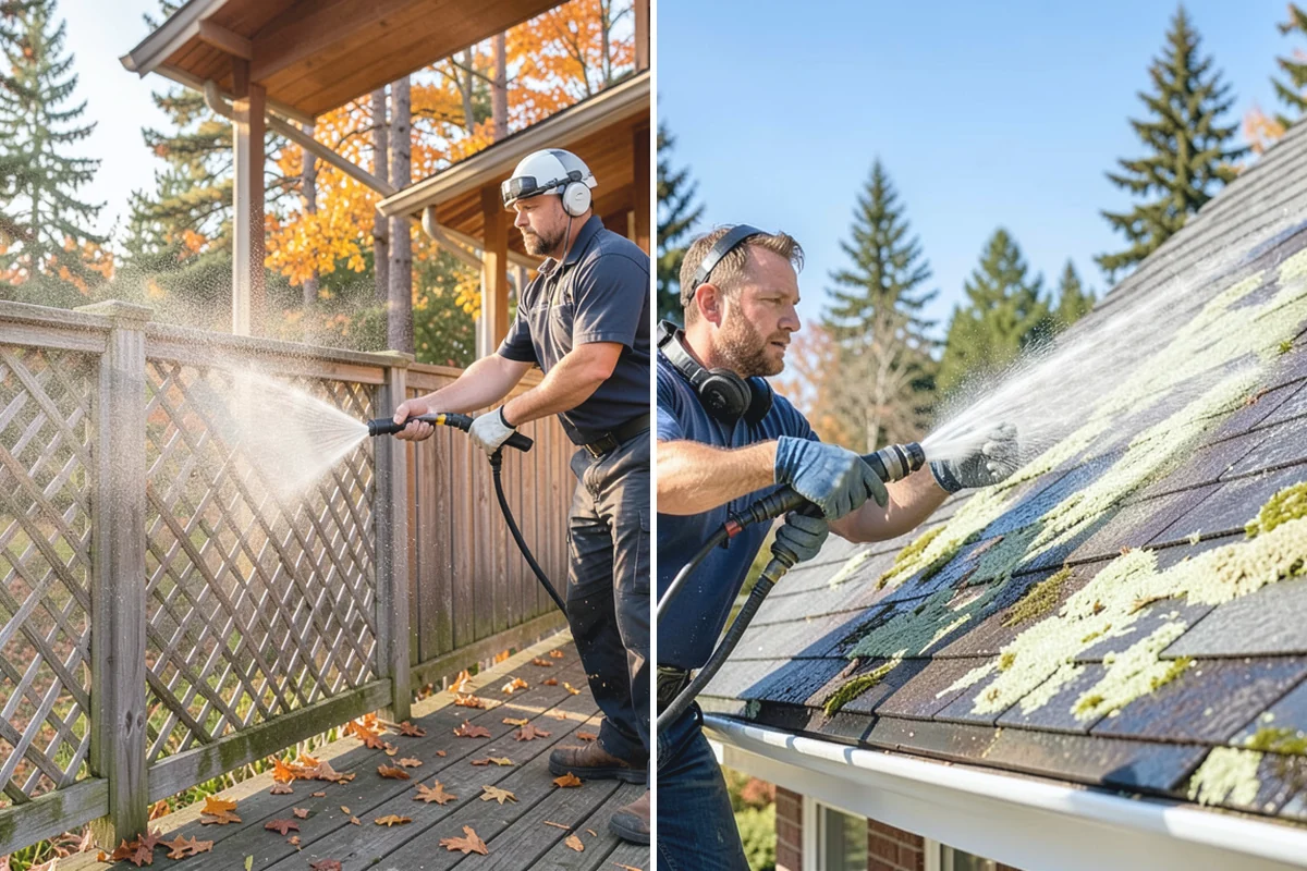 Food Truck Cleaning in Sumner, Pierce County, WA - Cover vents and prep openings before cleaning