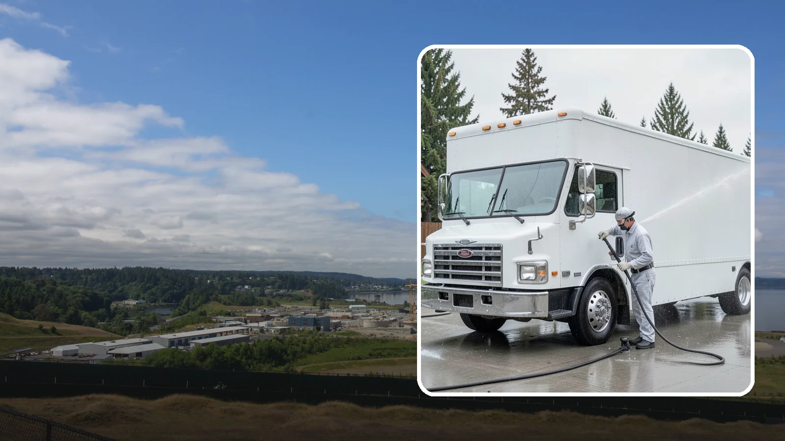 Food Truck Cleaning in University Place, Pierce County, WA - We clean food truck exteriors and service areas to meet the hygiene standards Washington health inspectors and customers expect.
